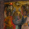 fresco in a monastery near Trojan