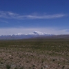 Blick über die Ebene zum Himalaya