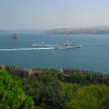 Bosporus with bridge